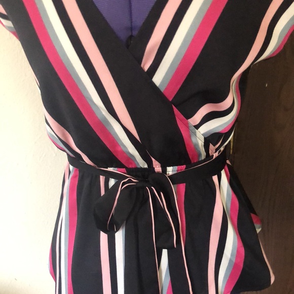 Colorful stripe blouse - Picture 2 of 4